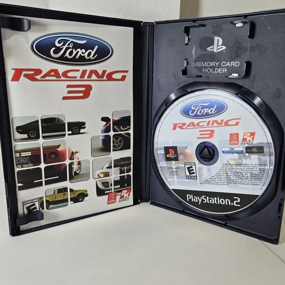 Ford Racing 3 PS2 Sony Playstation 2 Cib Tested and Working
